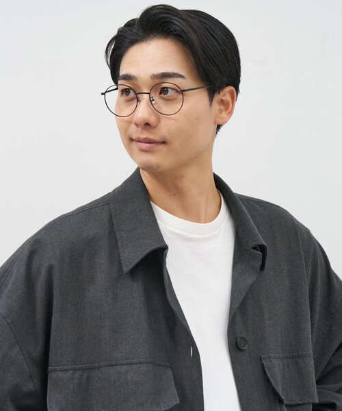 Zoff（ゾフ） 伊達メガネ メガネ 眼鏡 「中顔面短縮みえメガネ