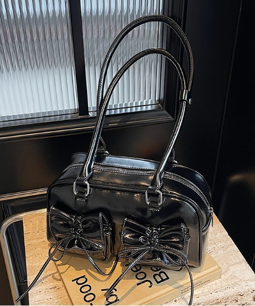 gossip!ロサンゼルス ショルダーバッグ バッグ Y2K ダブルリボン