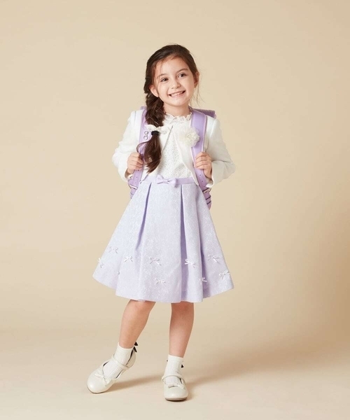 美品✨a.v.v フォーマルセットアップ 女の子 キッズ 120 a.v.v（アー・ヴェ・ヴェ） コート アウター 「100-130」「結婚式