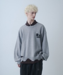 DOOPZ（ドープス） セーター ニット Logo Damage Knit - ロゴダメージ