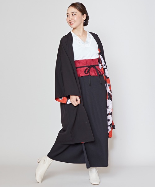 カヤ スカート 「カヤ」流水文様 洒落着帯スカート : ZOZOTOWN Yahoo