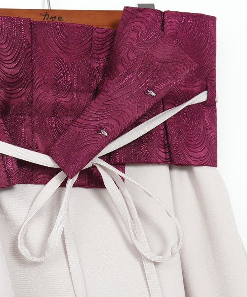 カヤ スカート 「カヤ」流水文様 洒落着帯スカート : ZOZOTOWN Yahoo