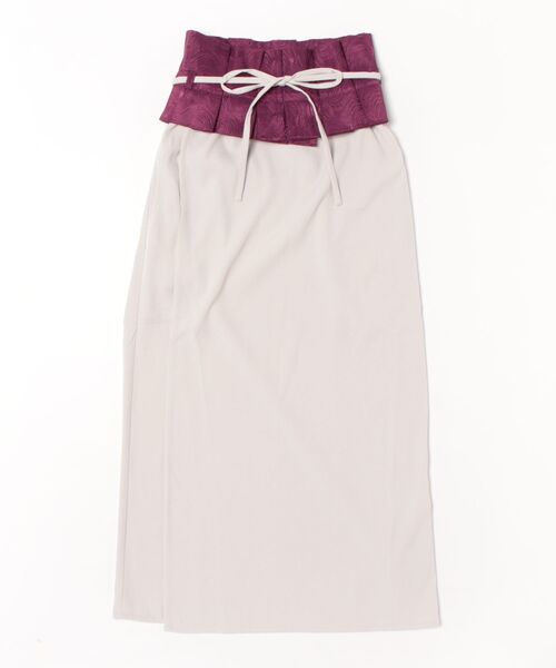 カヤ スカート 「カヤ」流水文様 洒落着帯スカート : ZOZOTOWN Yahoo