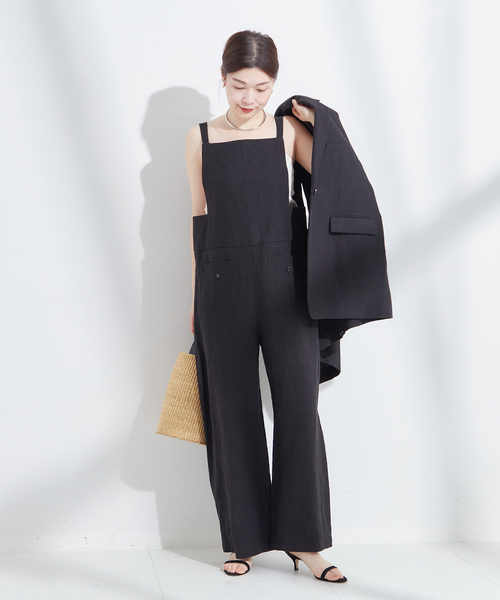 人気商品　JOURNAL STANDARD L'ESSAGE オーバーオール journal standard L'essage サロペット オーバーオール リネン