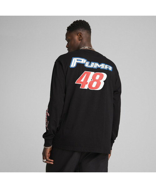 PUMA（プーマ） tシャツ メンズ グラフィックス MOTO リラックス 長袖