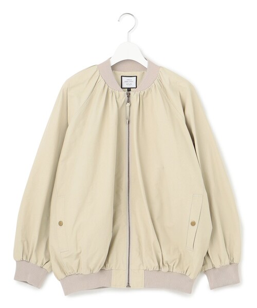 J.PRESS YORK STREET ブルゾン アウター 「WOMEN」ギャザーMA-1