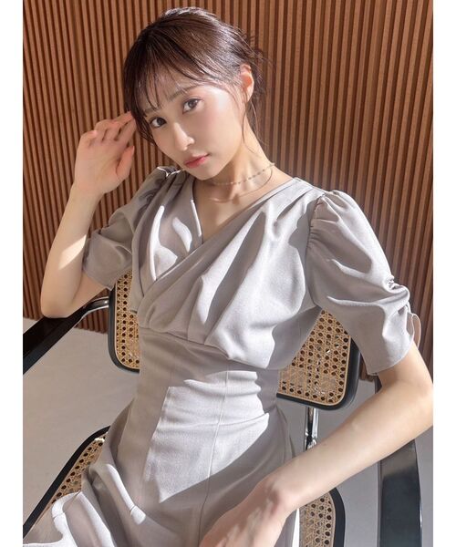 RESEXXY オールインワン カットアウトカシュクールコンビネゾン