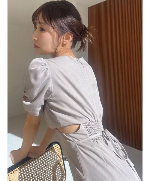 RESEXXY カットアウトカシュクールコンビネゾン セール】カットアウトカシュクールコンビネゾン（つなぎ
