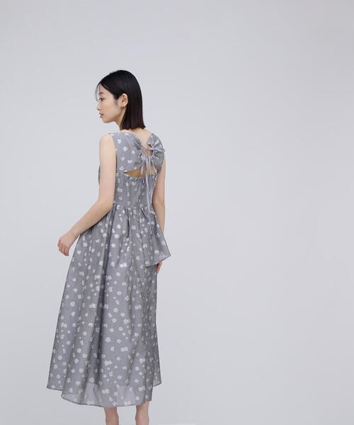 NATURAL BEAUTY BASIC ワンピース 「BLANC」アシンメトリー