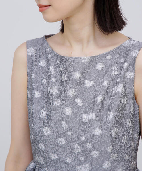 NATURAL BEAUTY BASIC ワンピース 「BLANC」アシンメトリー