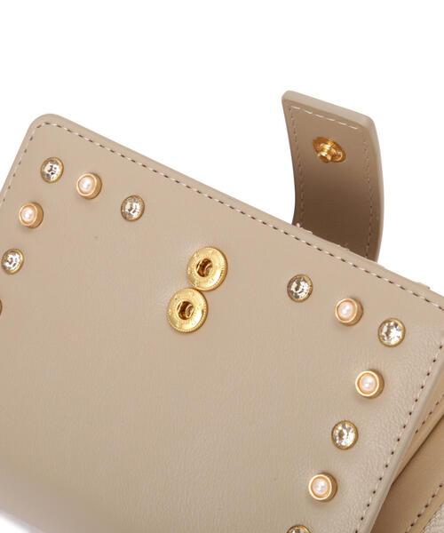 すぐ届く*JILL by JILL STUART*パールラインウォレット 折財布 パールラインウォレット | JILL by JILL STUART（ジル バイ ジル