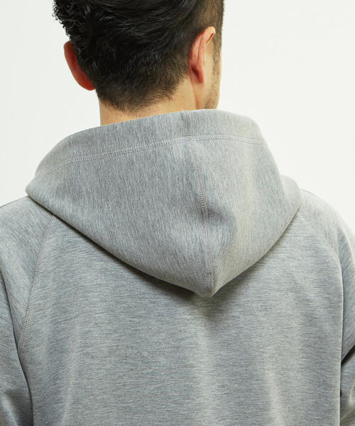 MEN'S MELROSE パーカー ウールMIXダンボールZIPパーカー メンズ