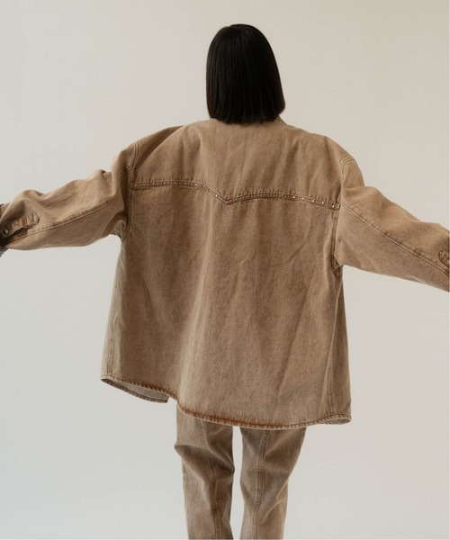 Knuth Marf ブラウス シャツ western denim over shirt(unisex 