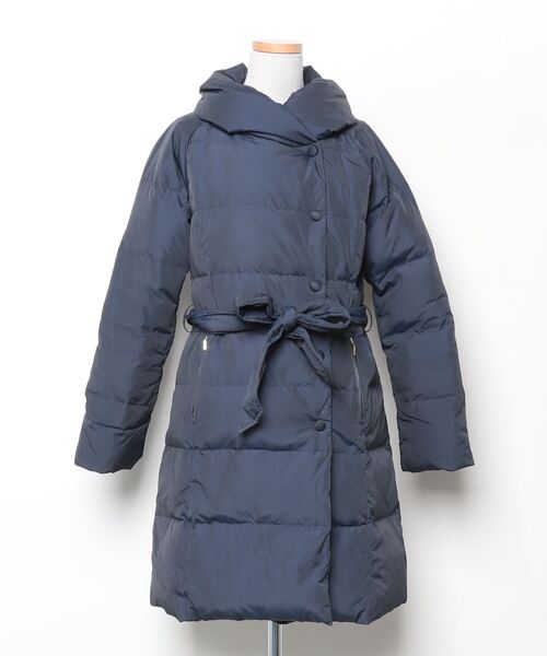 SHIPS（シップス） ダウンコート - ネイビー レディース : ZOZOTOWN