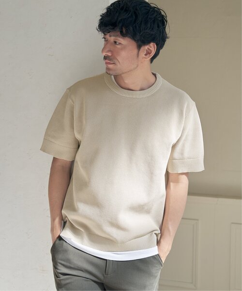 新品タグ付き‼️GELATO PIQUE HOMME♡トロふわボーダー半袖ニット 新品タグ付き‼️GELATO PIQUE HOMME♡トロふわボーダー半袖