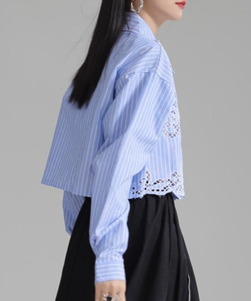 【新品】ounce 韓国 ブラウス ブラウス シャツ シャツ「韓国ファッション」 レディース