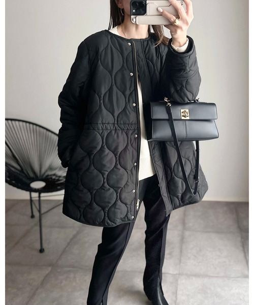 Emma Taylor（エマテイラー） 中綿コート 38 ブラック レディース