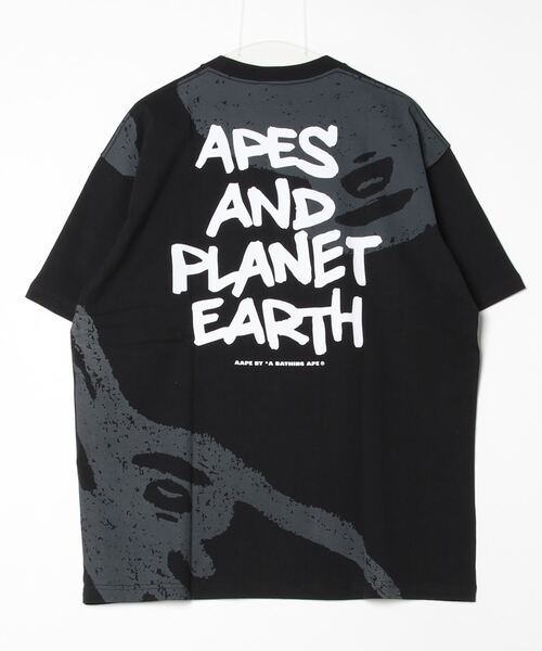 レビューの多い高評価商品特集！ AAPE BY A BATHING APE 「AAPE APE」 半袖Tシャツ MEDIUM ウェア