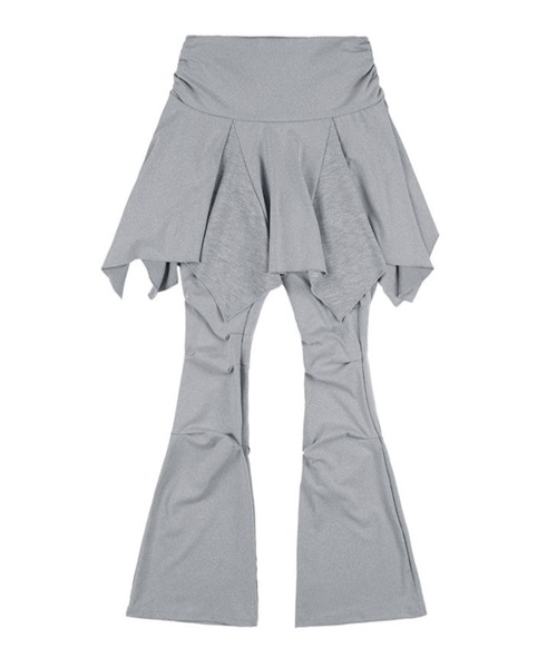 FANCY CLUB スカートレイヤードパンツ FANCY CLUB パンツ CLUB／スカートレイヤードパンツ レディース