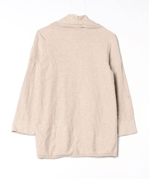 BANANA REPUBLIC」 ニットカーディガン L ベージュ レディース