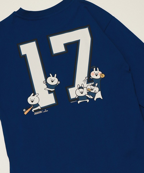MLB tシャツ 「MLB/メジャーリーグベースボール」うさぎゅーん