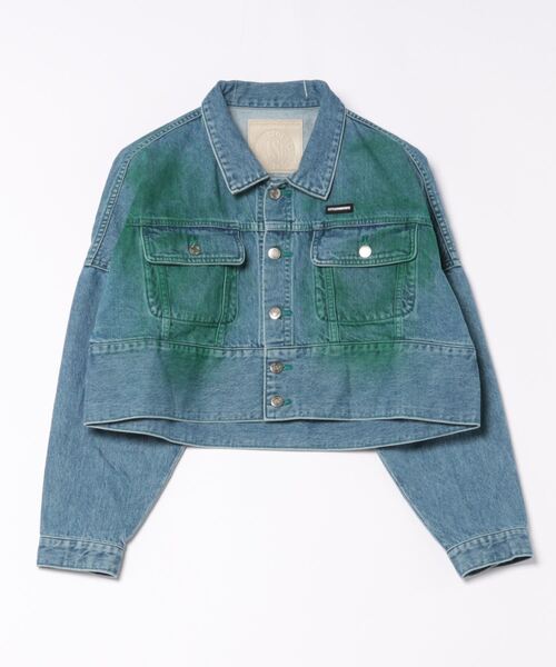 【新品未使用】little sunny bite ジャケット　デニム　Gジャン Little sunny bite 「Little bite」 デニムジャケット SMALL