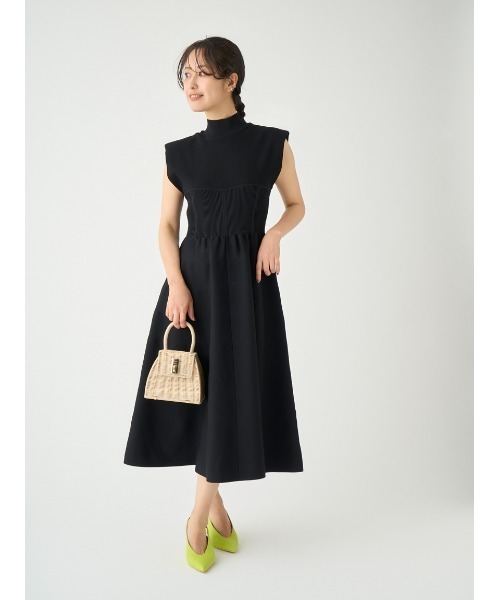 【CELFORD】ブラックノースリーブワンピース美品 CELFORD 「CELFORD」 ノースリーブワンピース 32 ブラック