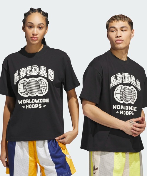 tシャツ Worldwide Hoops カレッジ半袖Tシャツ / アディダスオリジナルス adidas Originals メンズ レディース | adidas