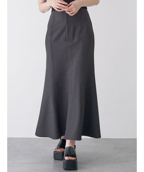 MURUA スカート デニムライクステッチスカート : ZOZOTOWN Yahoo