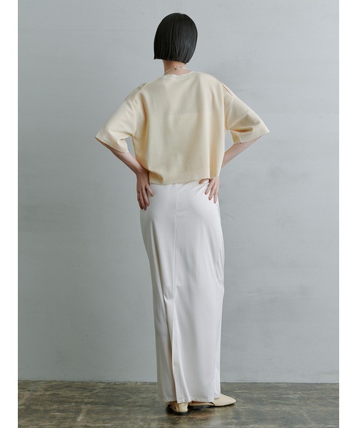 【ミースロエ】ドレープイージーカットスカート MIESROHE｜ドレープイージーカットスカート | Rakuten Fashion