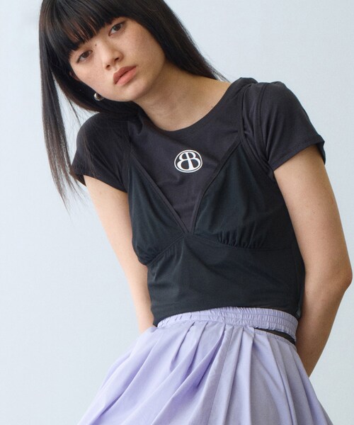 tシャツ Organic Basics｜Vutterfly Baby Tee レディース