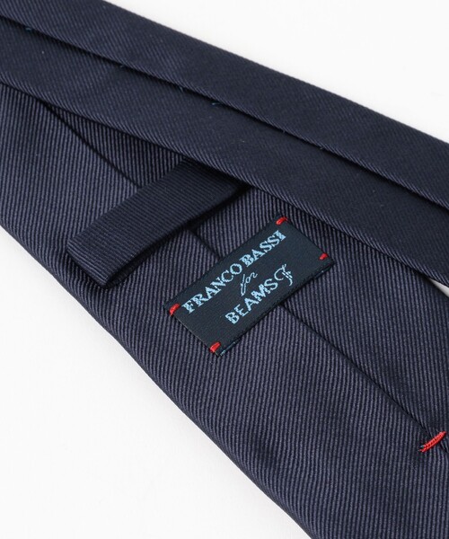 BEAMS F（ビームスF） ネクタイ FRANCO BASSI / シルク ソリッド