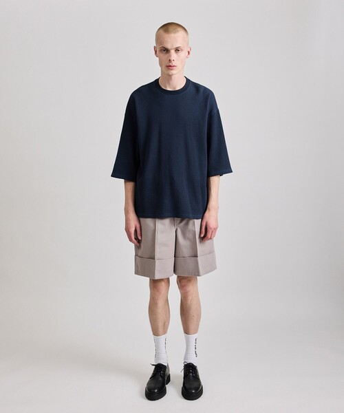 Saturdays NYC tシャツ Waffle 1/2 Sleeve Tee メンズ