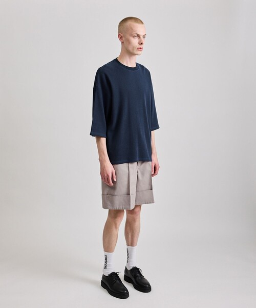 Saturdays NYC tシャツ Waffle 1/2 Sleeve Tee メンズ