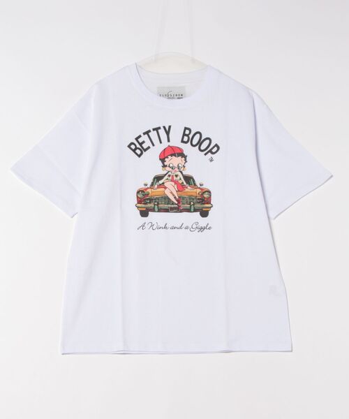 BETTY BOOP（ベティ ブープ） tシャツ BETTYクラシックカーTEE(M1