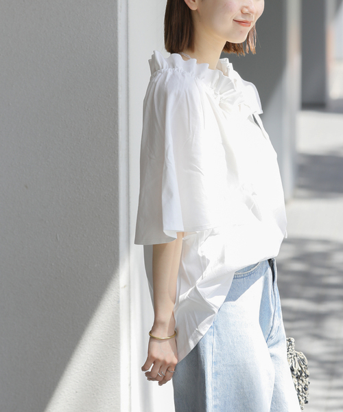 JOURNAL STANDARD relume tシャツ 「WEB限定追加2」フリルリボン