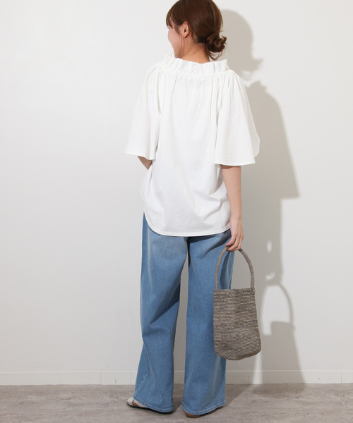 JOURNAL STANDARD relume tシャツ 「WEB限定追加2」フリルリボン