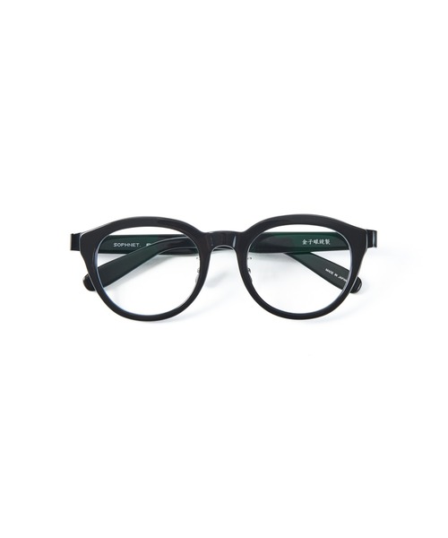 伊達メガネ メガネ 眼鏡 備長炭 BOSTON GLASSES メンズ レディースの画像