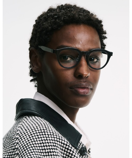 伊達メガネ メガネ 眼鏡 備長炭 BOSTON GLASSES メンズ レディースの画像