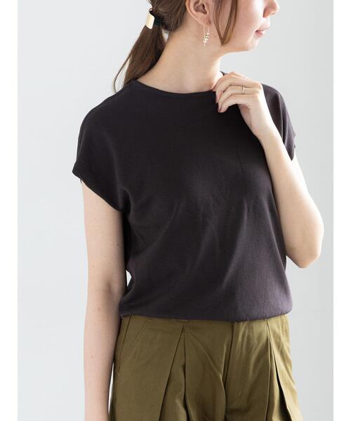 Te chichi（テチチ） ニット セーター フレンチスリーブニット