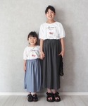 ワイドパンツ パンツ 「親子コーデ」ボリューム...の詳細画像3