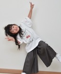ワイドパンツ パンツ 「親子コーデ」ボリューム...の詳細画像2