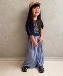 ワイドパンツ パンツ 「親子コーデ」ボリューム...の詳細画像5