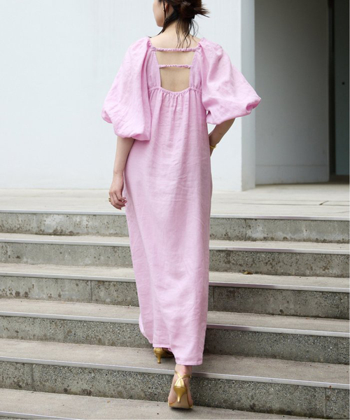 VERMEIL par iena ワンピース ベルギーリネンワンピース