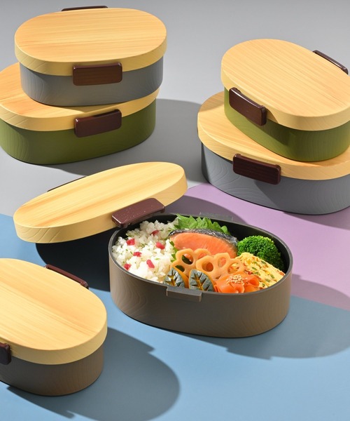HAKOYA 弁当箱 木目小判弁当 大 : ZOZOTOWN Yahoo!店 - 通販 - Yahoo