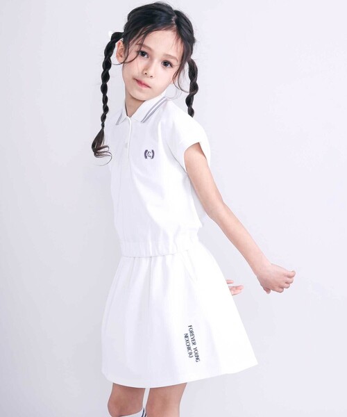 スポーツウェアセット（ポロシャツ・パンツ・帽子、スカート、ネックウォーマー） nexchic（ネクシック） ポロシャツ 「接触冷感」メッシュカノコ