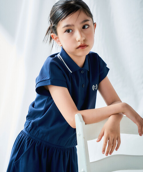 nexchic（ネクシック） ポロシャツ 「接触冷感」メッシュカノコ