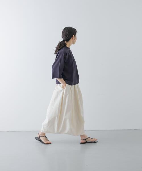 【美品】Kagure かぐれ コットンコクーンスカート かぐれ スカート コットンリネンコクーンスカート : ZOZOTOWN Yahoo!店