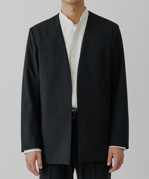 ADAM ET ROPE'（アダムエロペ） ジャケット ノーカラージャケット