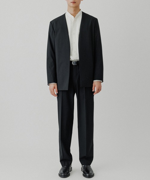 ADAM ET ROPE'（アダムエロペ） ジャケット ノーカラージャケット